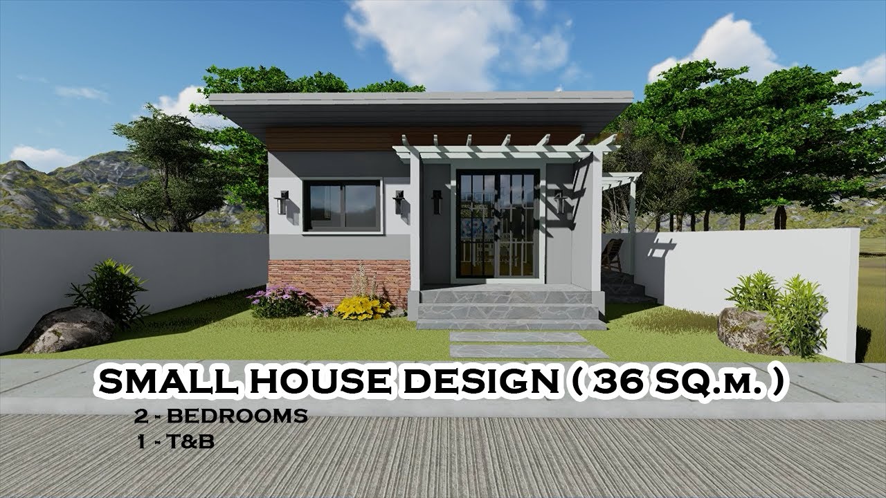 Small House Design 6x6m (36 sq.m.)