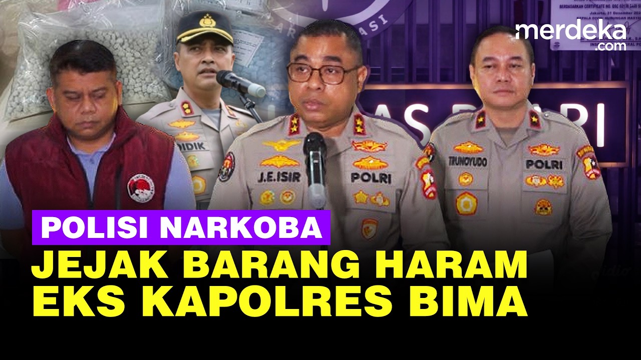 Jejak Barang Haram Eks Kapolres Bima: Berawal dari ART hingga Seret Eks Kasat Narkoba