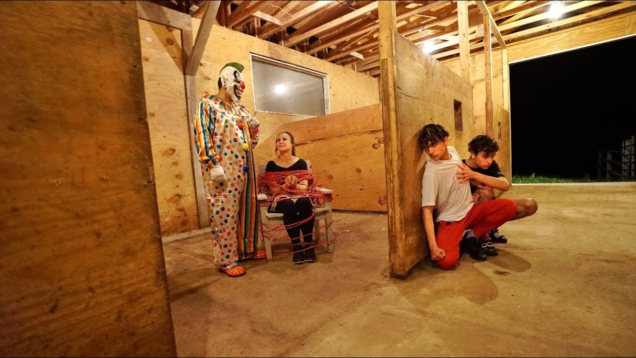 SCARY CLOWN STOLE OUR MOM.