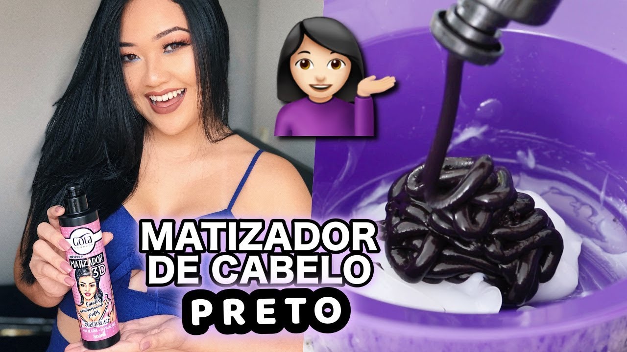 MATIZADOR 3D SUPER BLACK GOTA DOURADA