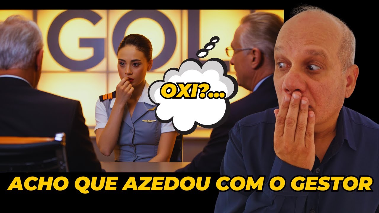 Comissário de Bordo GOL I 7 Perguntas Difíceis na Entrevista c/ Gestor