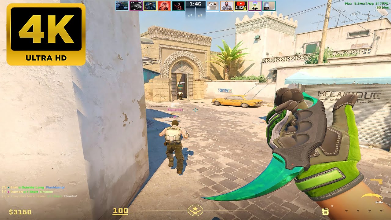 Counter Strike 2 -  Dust 2 - Full Gameplay