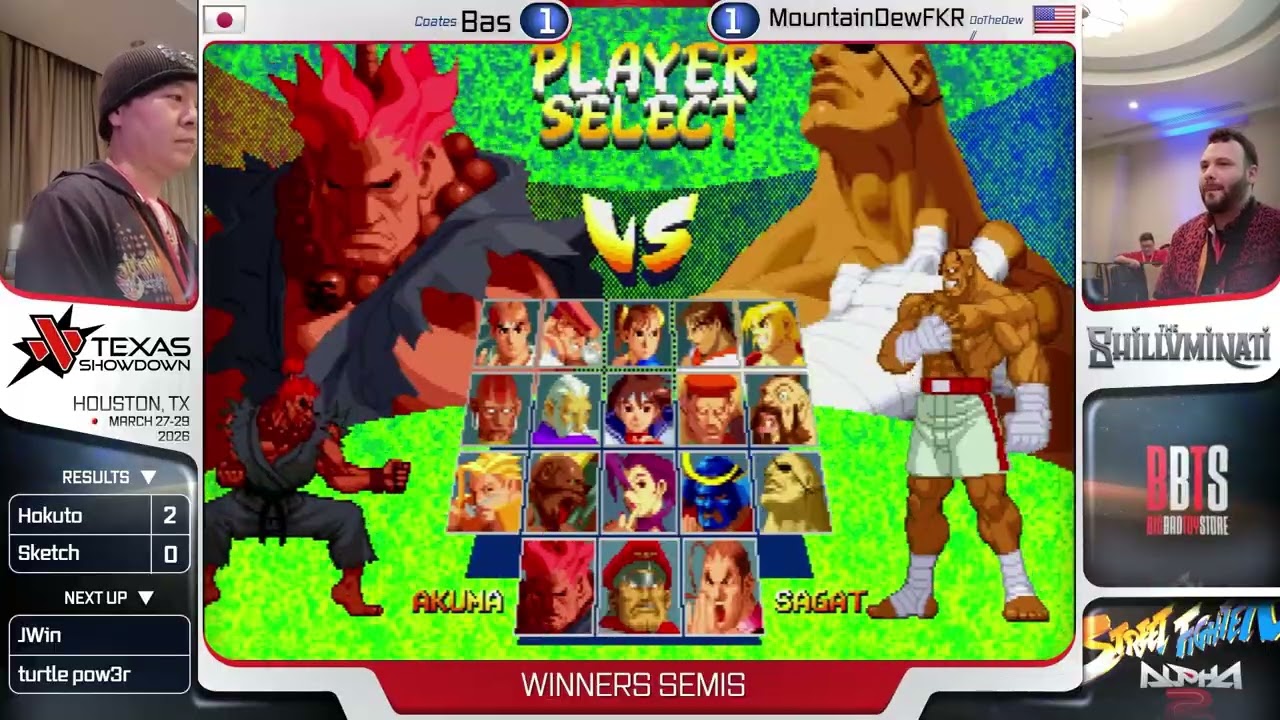 Texas Showdown 2026 - Финал топ-8 по Street Fighter Alpha 2