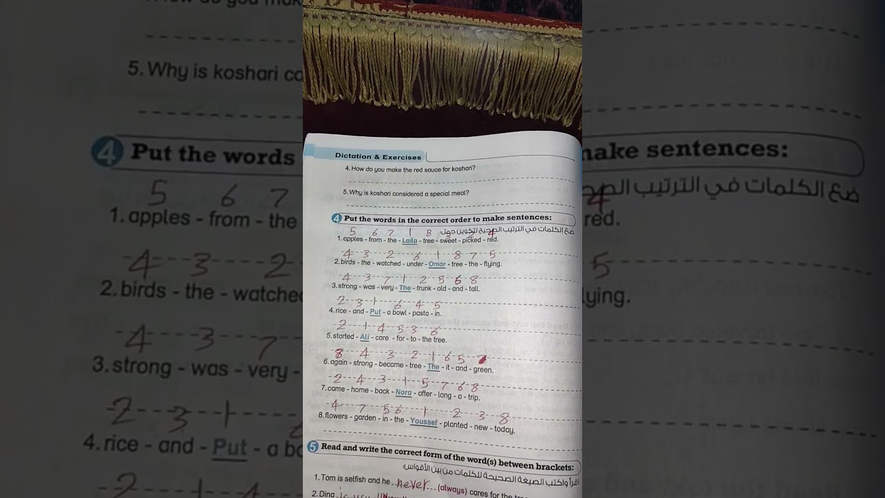 حل صفحة 8 و 9 و10 من ملحق كتاب بت باى بت للصف الخامس انجليزي حل Activities on lessons 3,4 فى unit 1 