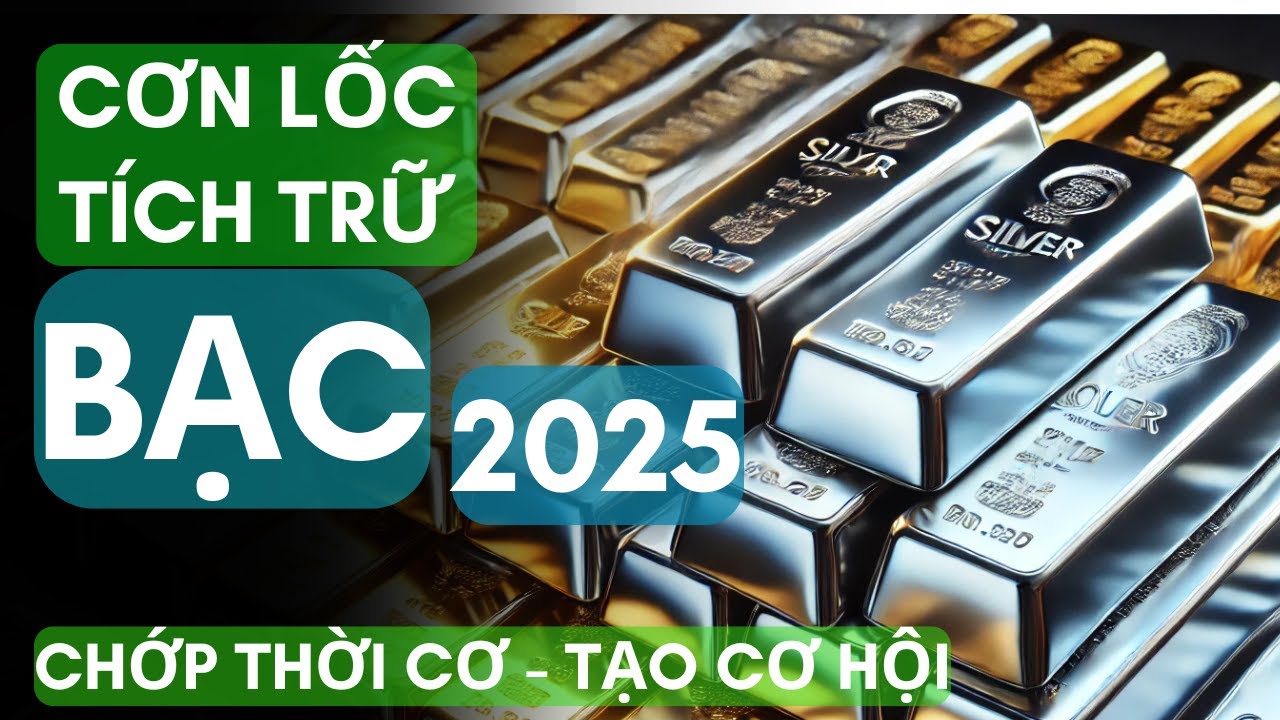 Cơn Lốc Tích Trữ Bạc 2025 : Chớp Lấy Cơ Hội, Chiến Lược Đổi Đời