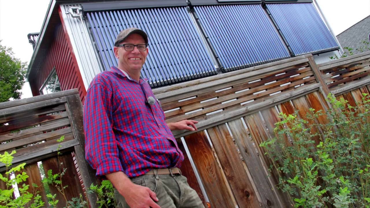 154. Solar Thermal 101 - how a garage suite went net-positive using solar energy