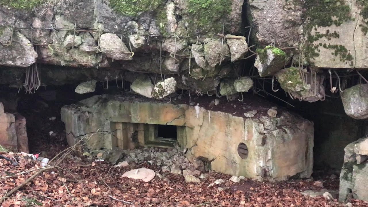 WWII Bunkers Along the Siegfried Line (German Westwall)