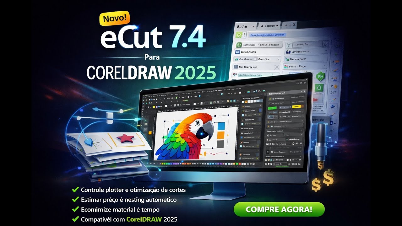eCut - 7.4 Updated - Corel Draw 2025 (26) Full