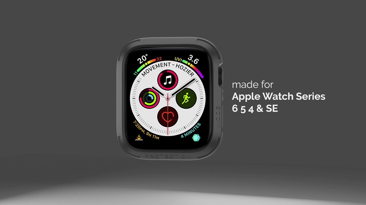 Elkson Quattro Series Bumper Case for Apple Watch 44mm