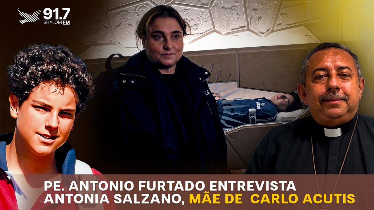 ANTONIA SALZANO, mãe de São Carlo Acutis concede entrevista ao Pe. Antonio Furtado