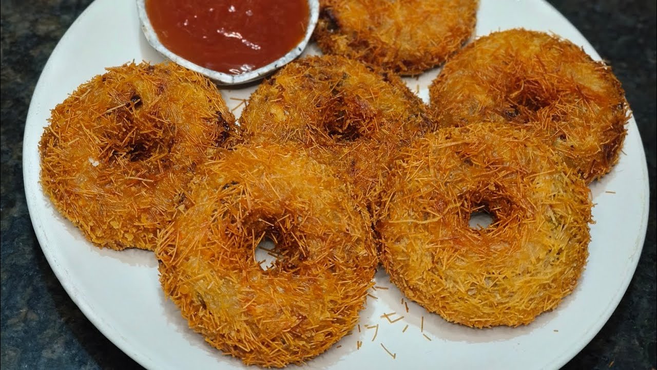 Ramzan Russian Donuts Recipe | 20 Days Freezer Store | Ramzan Special | Iftar | Russian Cutlet