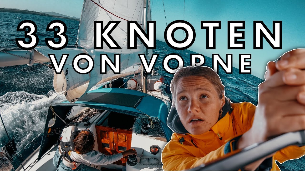 Plötzlich Starkwind (ABBRECHEN oder weiter segeln?) 🌪️😳