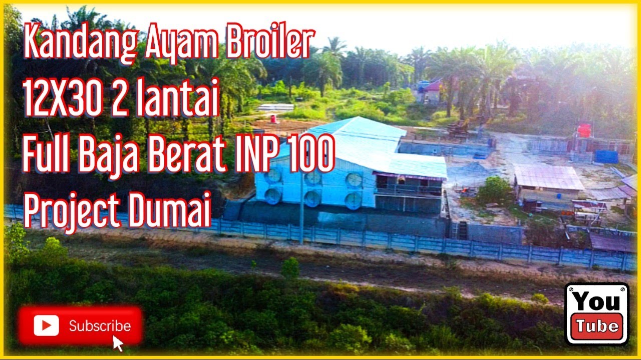 Review Finish Project Kandang Ayam Broiler 12X30 2 lantai - Dumai