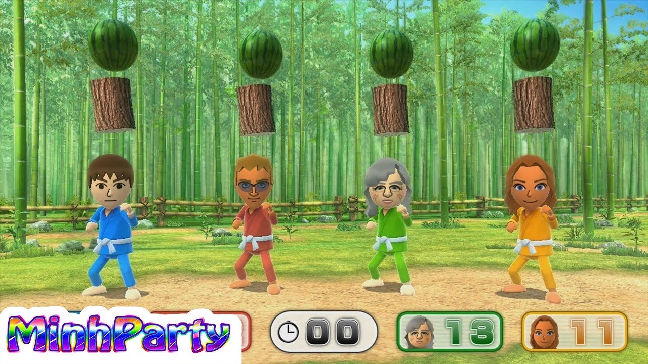 Wii Party U All Funny Minigames Gameplay @MINH PARTY U
