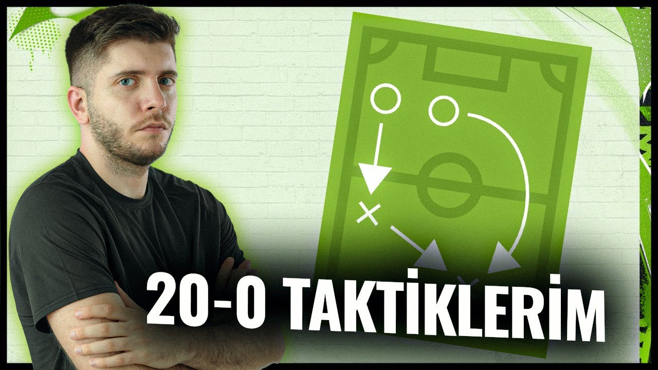 20-0 TAKTİK VE TALİMATLARIM! SENE BAŞINDAN BERİ KULLANDIĞIM 4-2-3-1!
