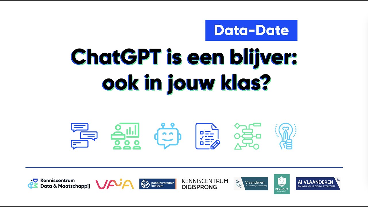 Data-Date: ChatGPT is een blijver: ook in jouw klas?