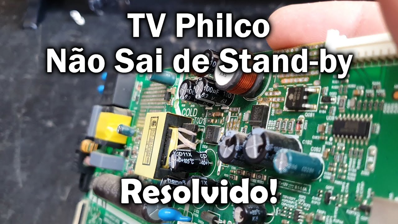 TV Philco Não Liga RESOLVIDO!