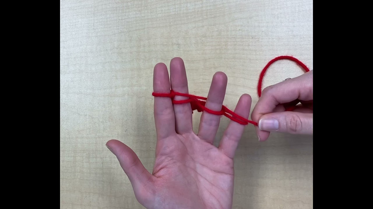 Finger knitting 2021