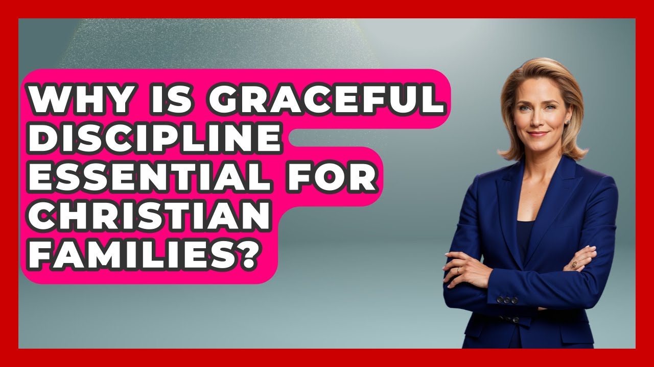 Why Is Graceful Discipline Essential For Christian Families? - Family Matters in Faith