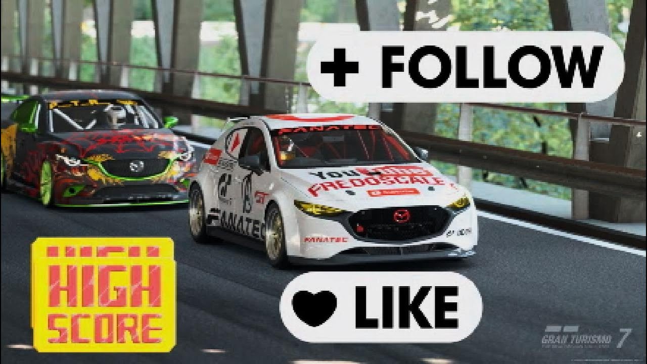Gran Turismo 7 daily race a gr4 alone mazda3😅