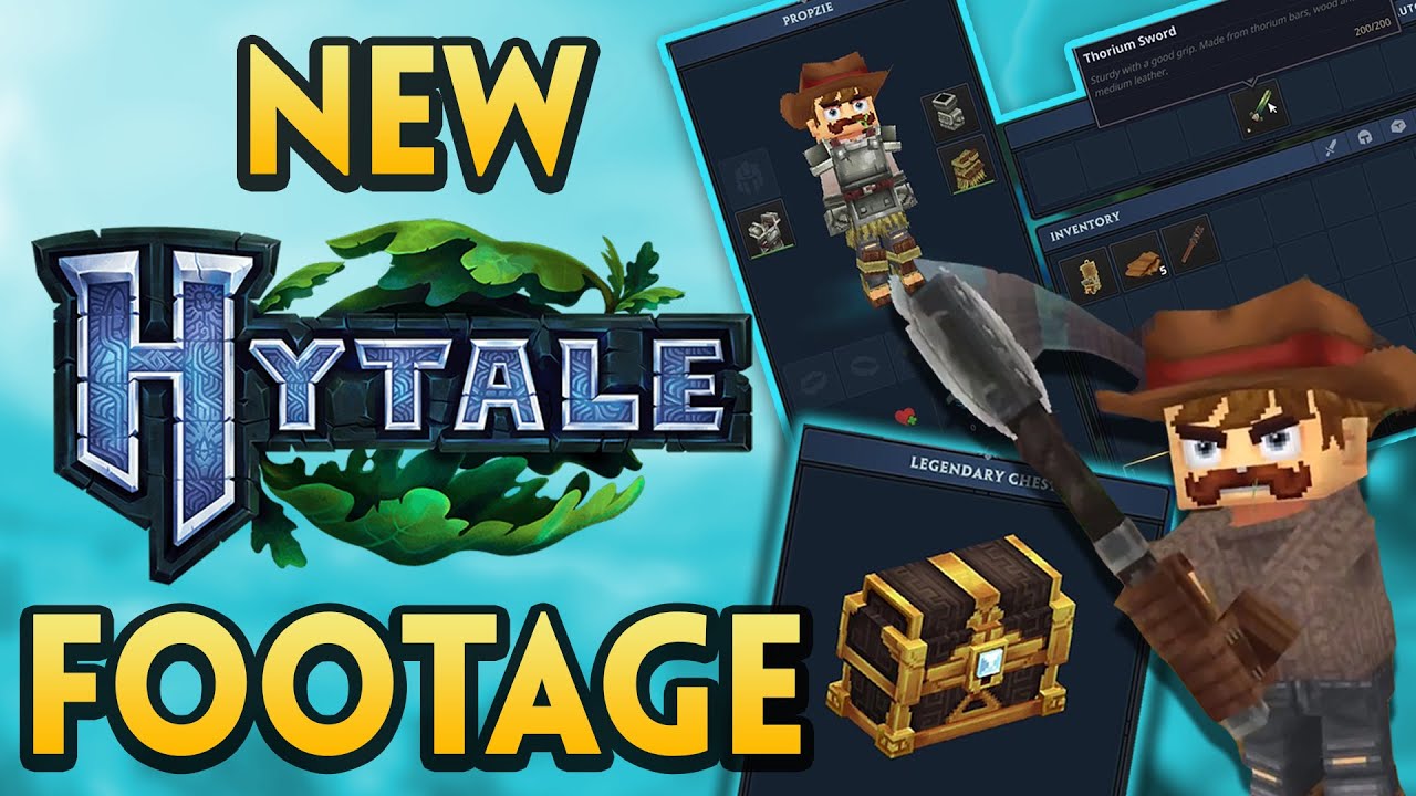New Hytale Gameplay, Audio, Images REVEALED + I’m in the BLOG POST!