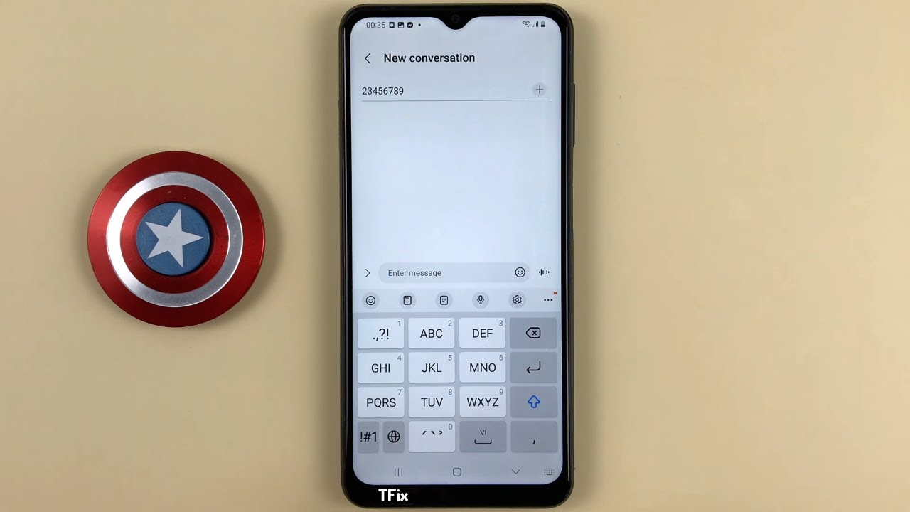 How to install 3x4 keyboard on Samsung A04s Android 13