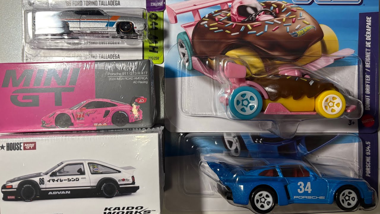 1月31日（土）発売　　ホットウィール　XL 2種MINI GT 2種