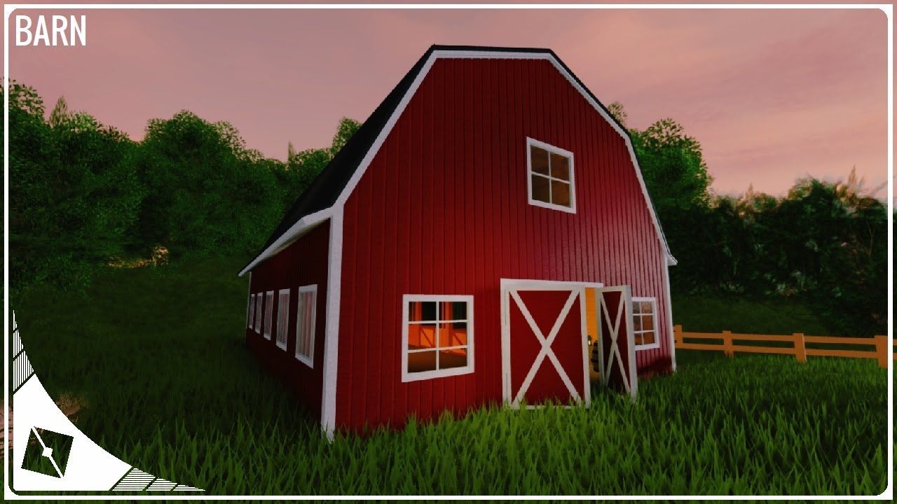 ROBLOX Studio | [SpeedBuild] Barn 🐴