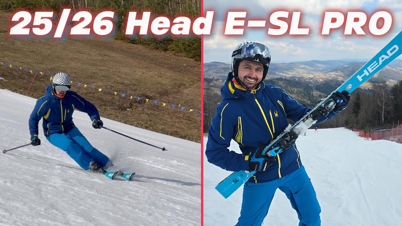 [25/26] Test : Head E-SL PRO 165cm R12,9 czyli SLALOMOWA DYNAMIKA i... PRZEWIDYWALNOŚĆ ? Sprawdźmy !