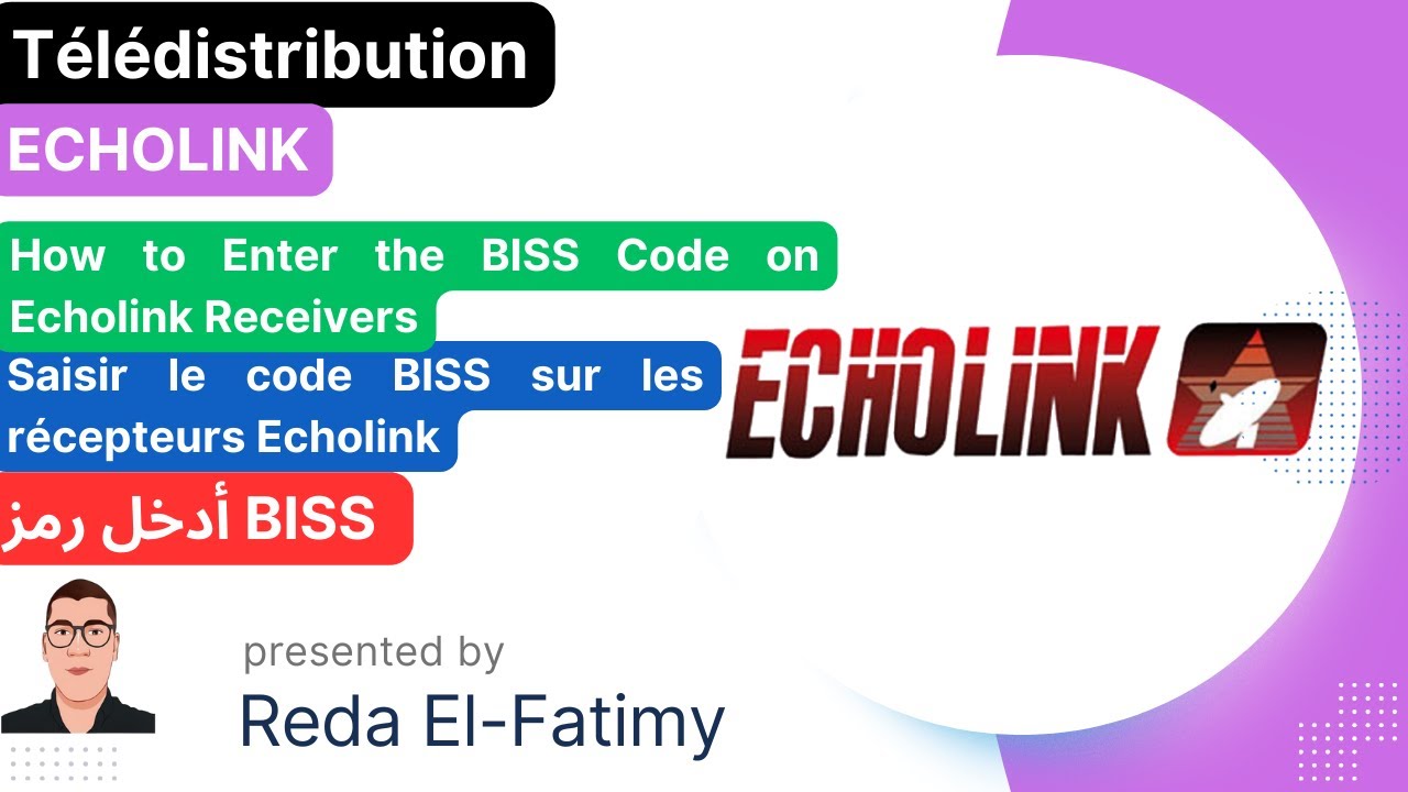 How to Enter the BISS Code on Echolink Receivers | Saisir le code BISS sur les r&eacute;cepteurs Echolink