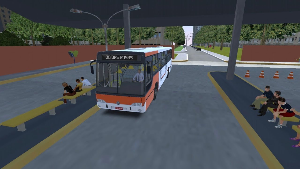Jardim das Rosas linha 4520-10 TS-Proton Bus Simulator Urbano
