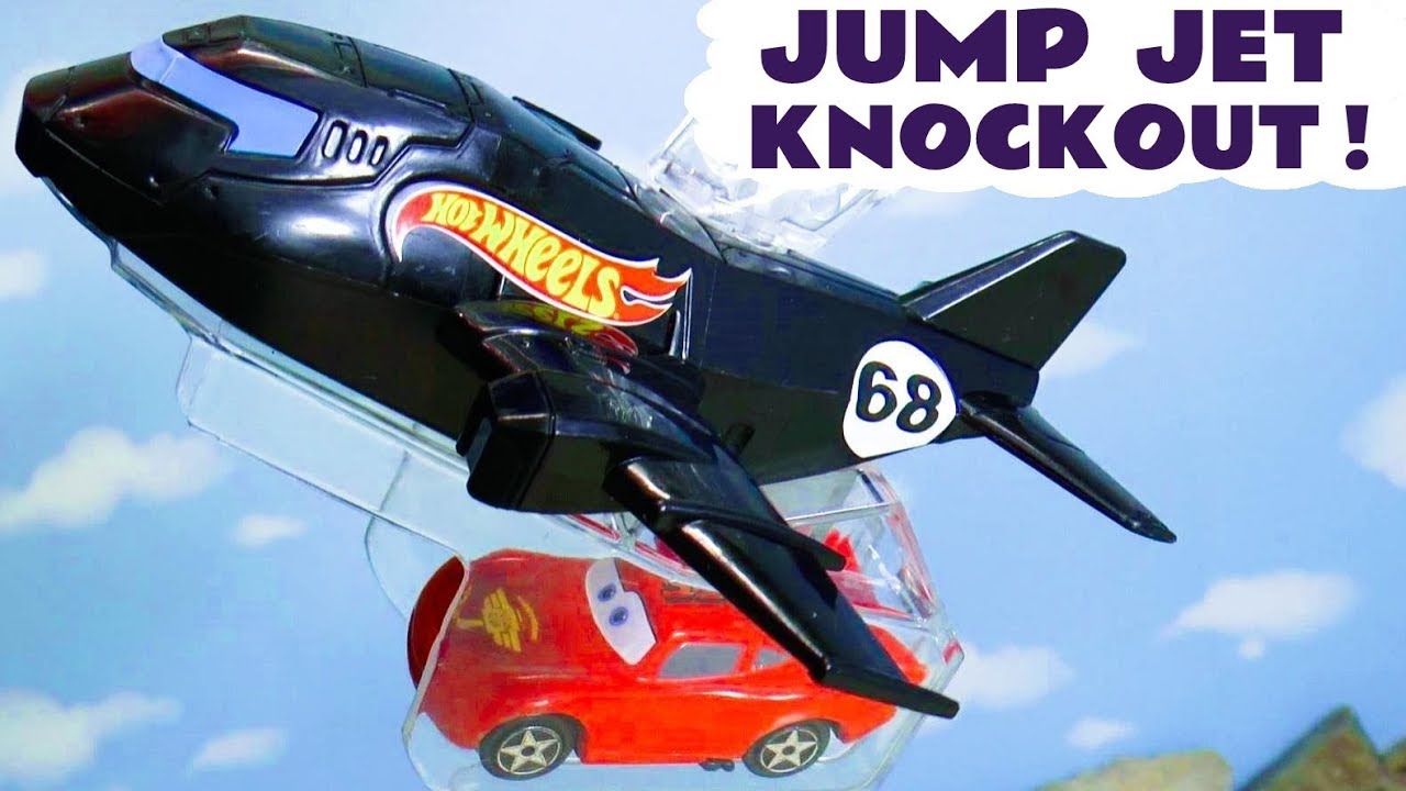 Funlings Toy Cars Jump Jet Knockout Story
