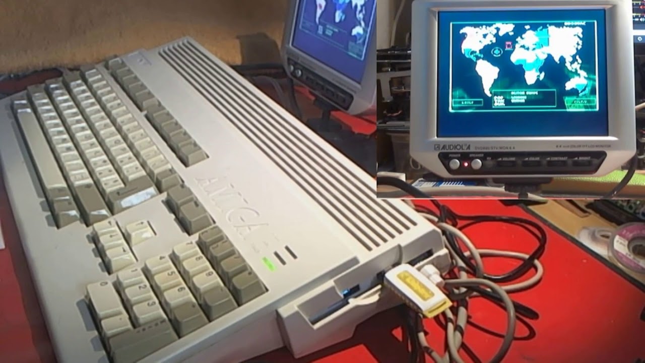 AMIGA : Piccola dimostrazione caricamento  giochi in WHDLOAD e GOTEK