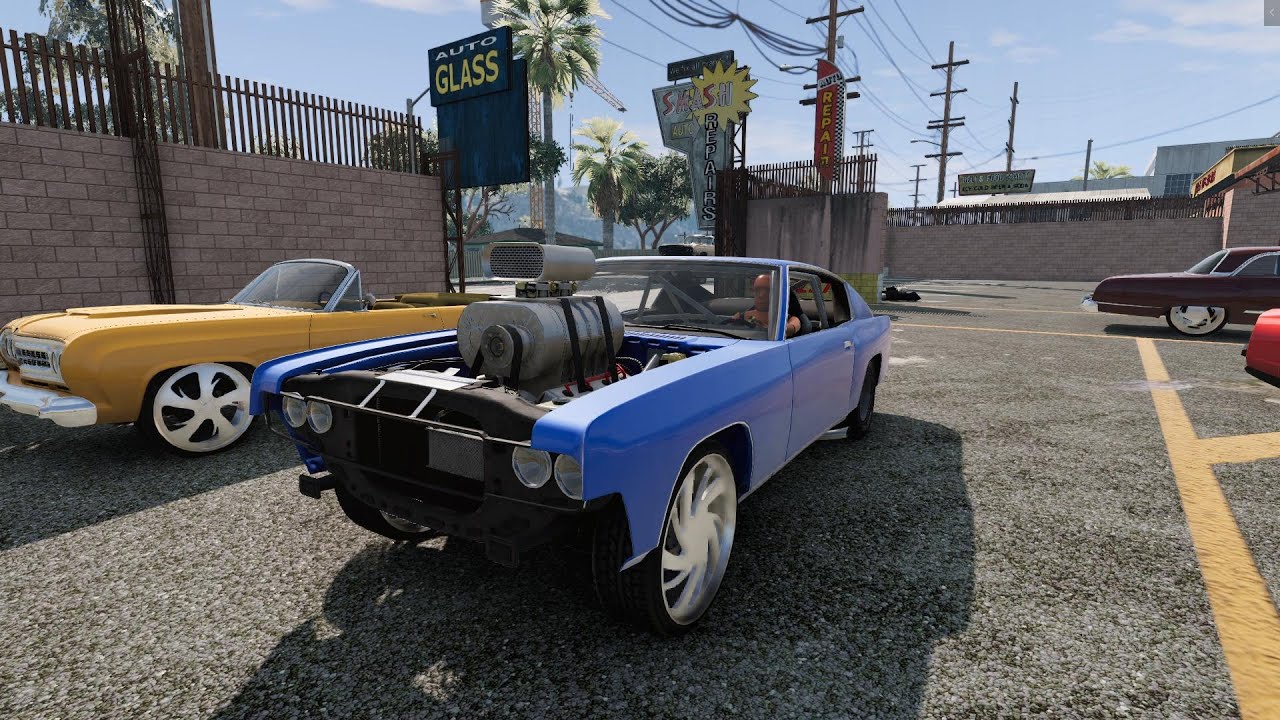 BLOWN Barstow first drive and street launch | Beamng.drive