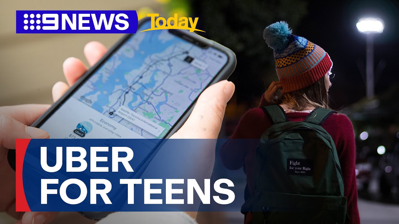 Uber's expansion service for teens proves controversial | 9 News Australia