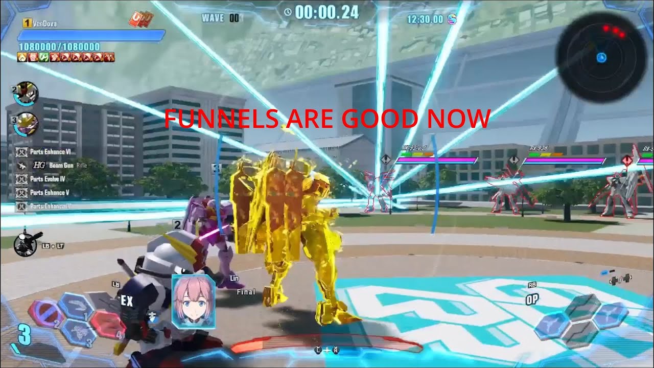 Gundam Breaker 4 Build: Funnel fun
