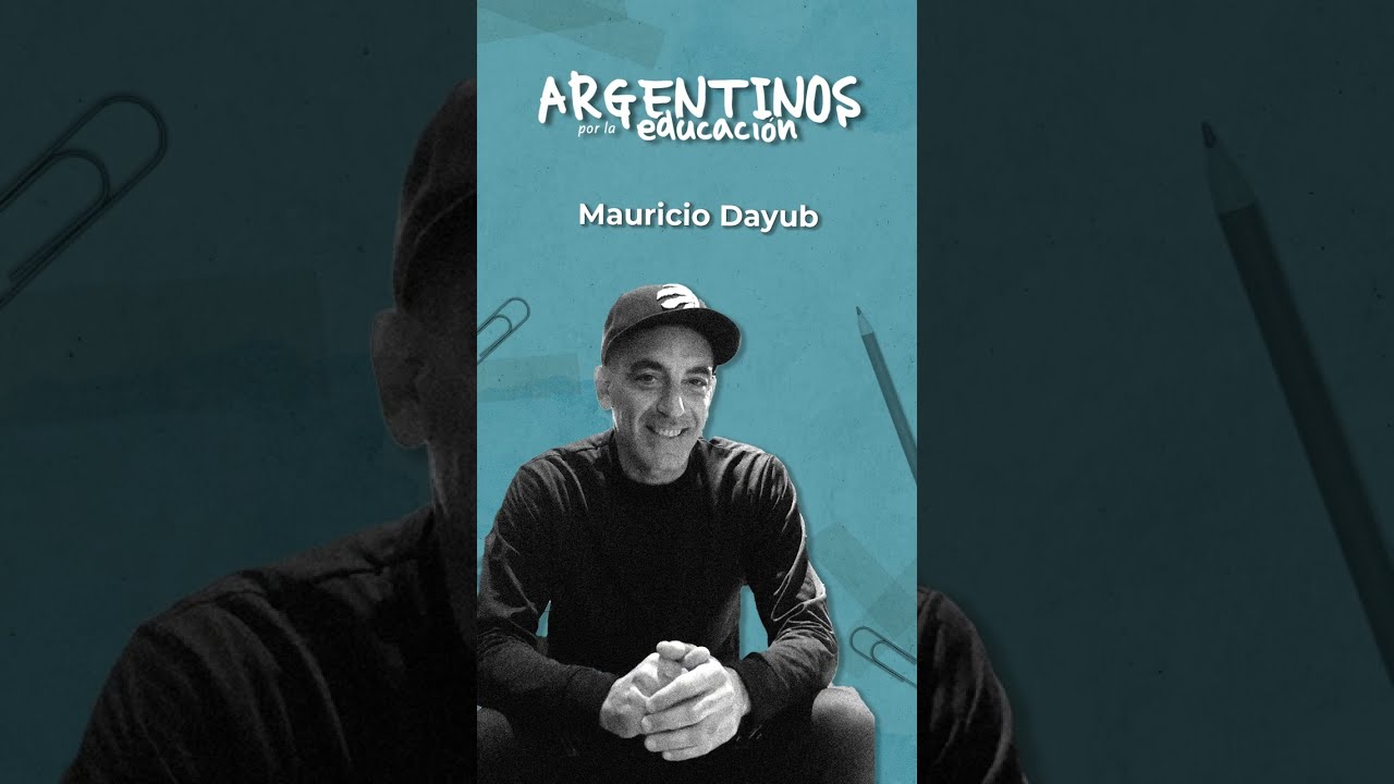 Charla con Mauricio Dayub sobre la educaci&oacute;n