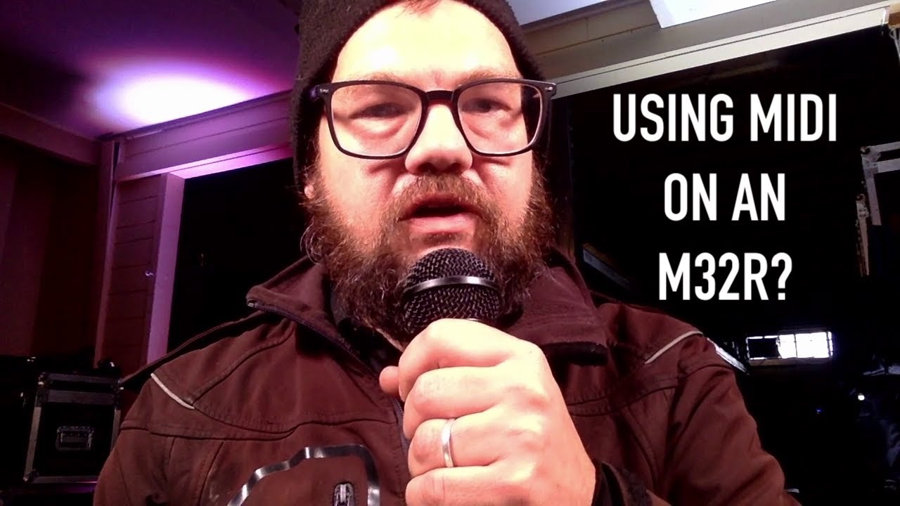 Using Midi to control Qlab with an M32