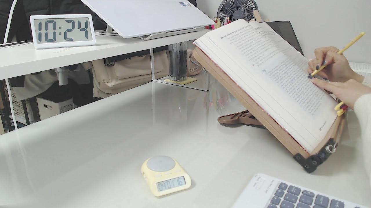 [26.03.14] 4시간 라이브 l Study with me l 장작소리asmr