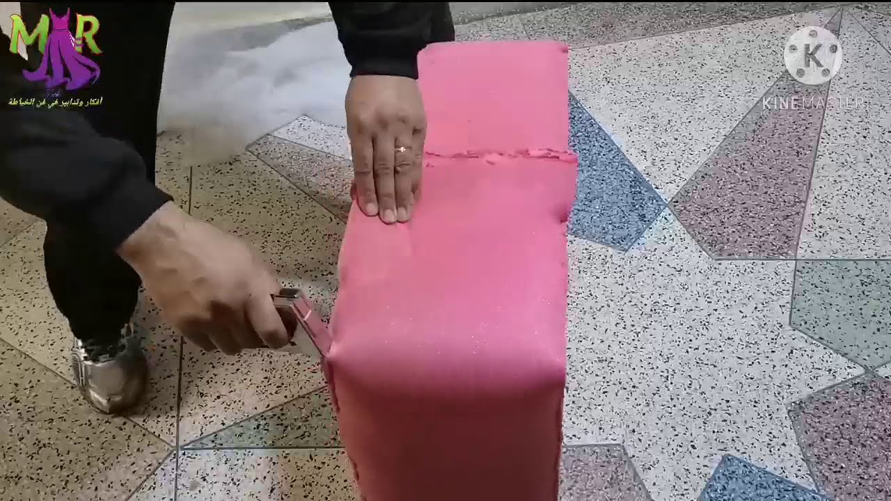 طريقة صنع بوفة على شكل صندوق وبطريقة سهلة... الجزء الثاني