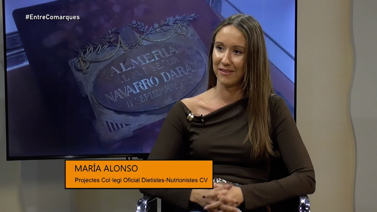 Entre Comarques: María Alonso, nutricionista