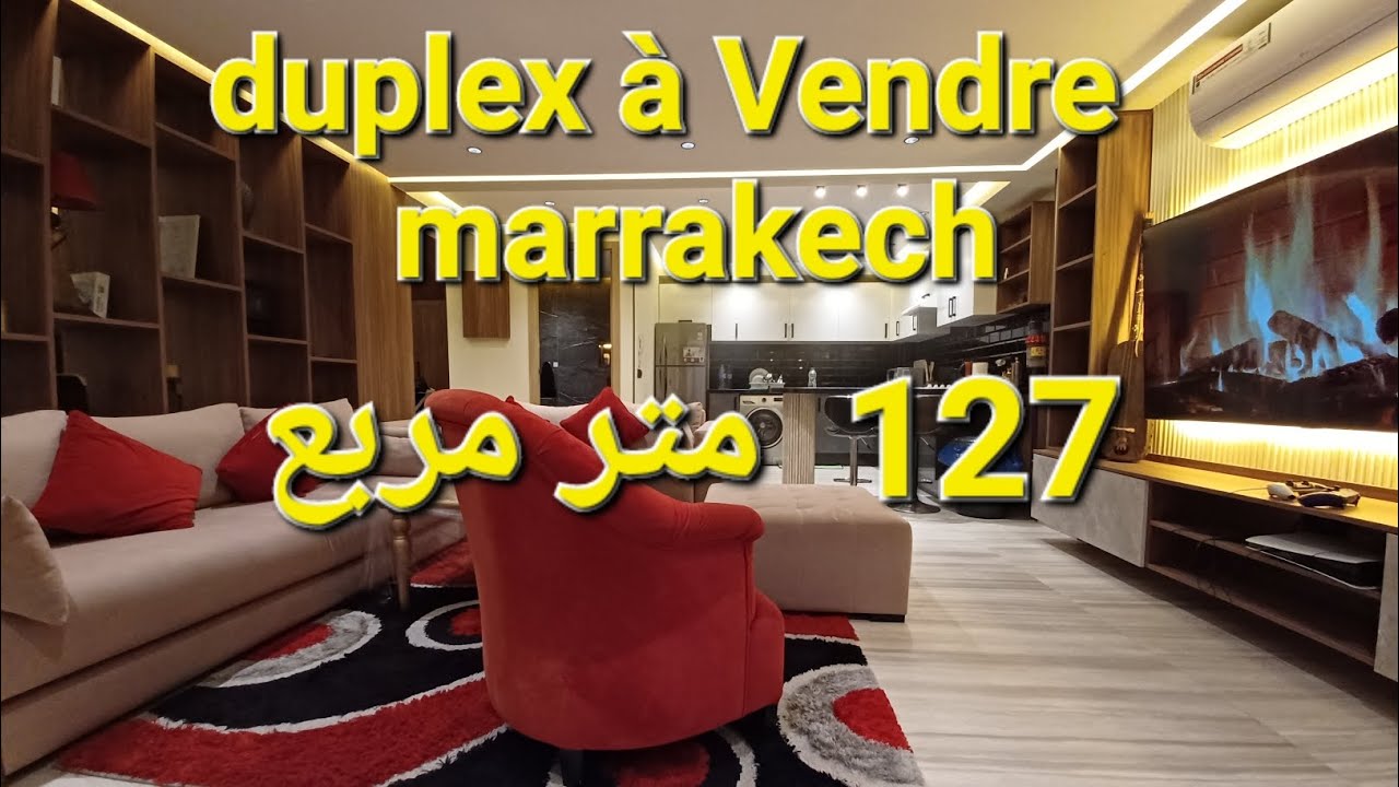 Duplex à Vendre à marrakech superficie 127 m² ☎️ 06 57 01 02 17 