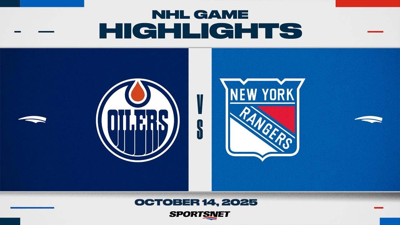 NHL Highlights | Oilers vs. Rangers - October 14, 2025
