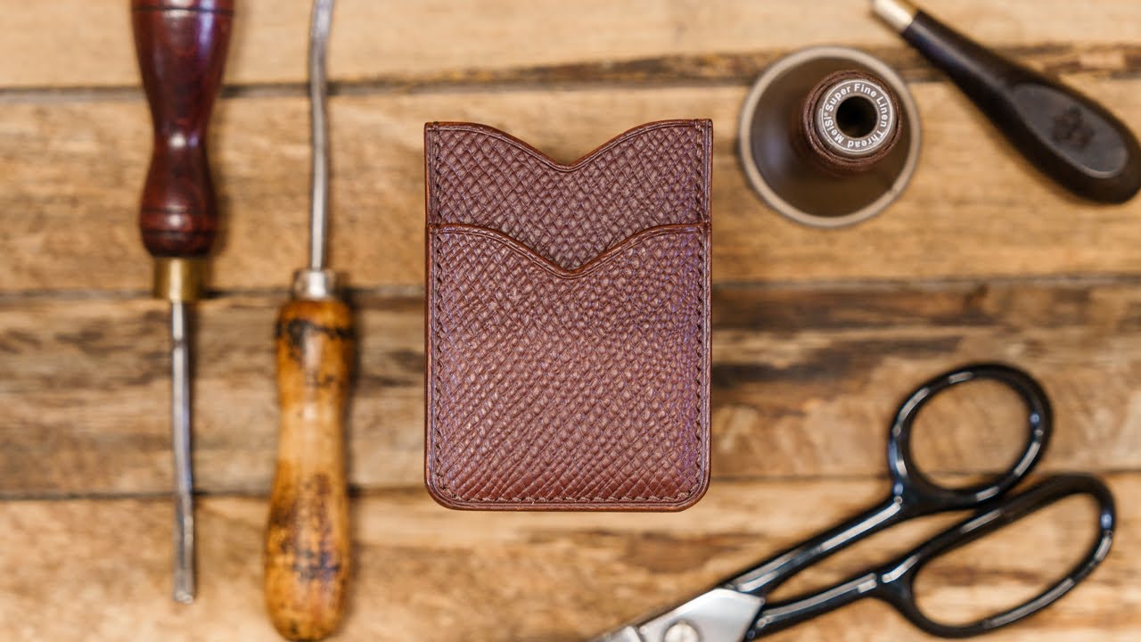 Make Your Own // 3 Pocket Card Holder // PDF Pattern and Acrylic Packs // Make Along