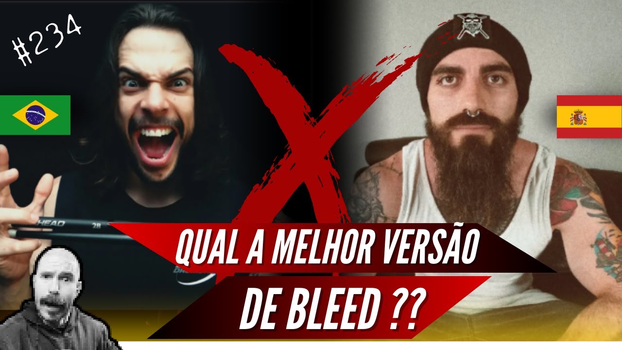 Meshuggah | Bleed | The best Drum Cover | ANALISANDO O BATERA 