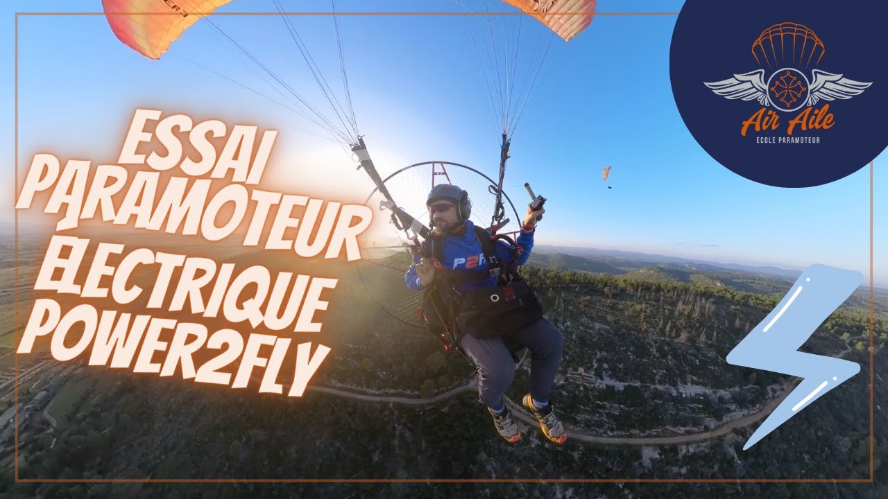 Essai Paramoteur électrique Power2Fly