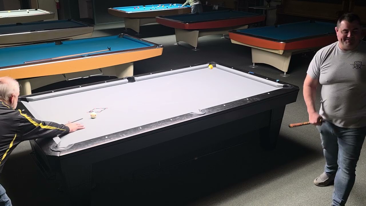 9 ball .  David Bardo and the legend himself Dave daya!! 