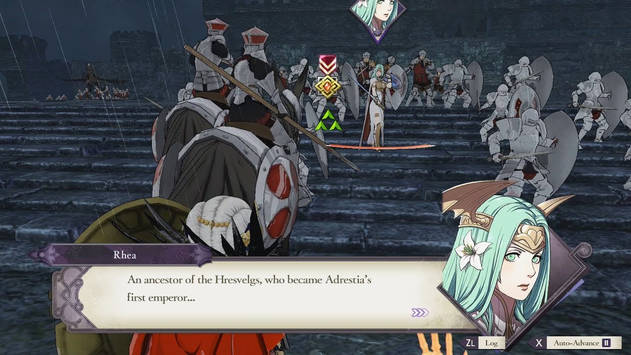 Fire Emblem: Three Houses Edelgard Vs Rhea Dialogue At Tailtean Plains