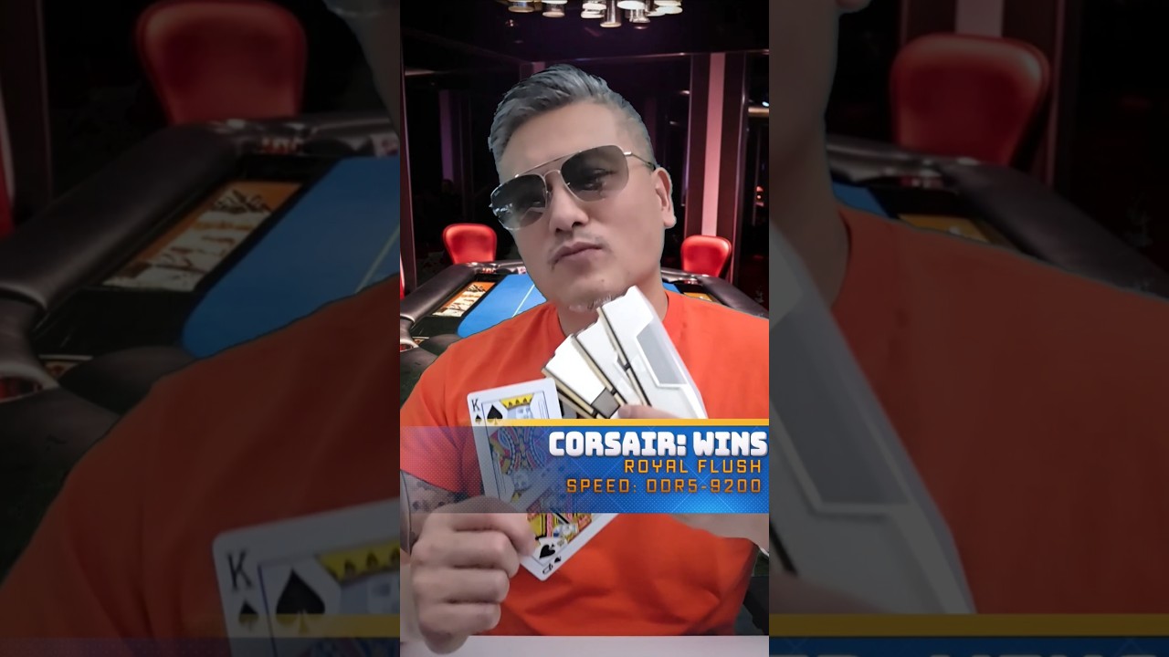 Uncle Winston goes all-in with Corsair Vengeance RGB DDR5-9200 CUDIMM 48GB memory kits 😆 #Corsair