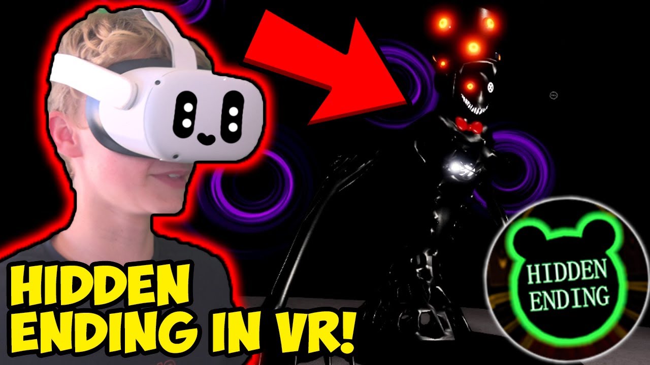 WE DID THE PIGGY HIDDEN ENDING IN VR!! (we broke cutscenes)
